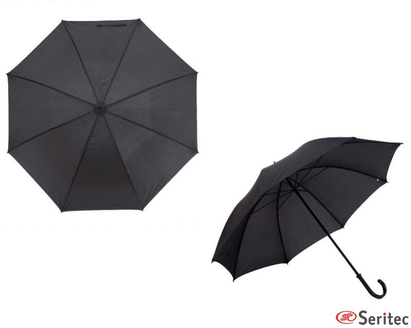 Paraguas automático negro 
